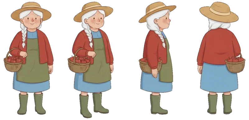Grandmothers orchard turnaround