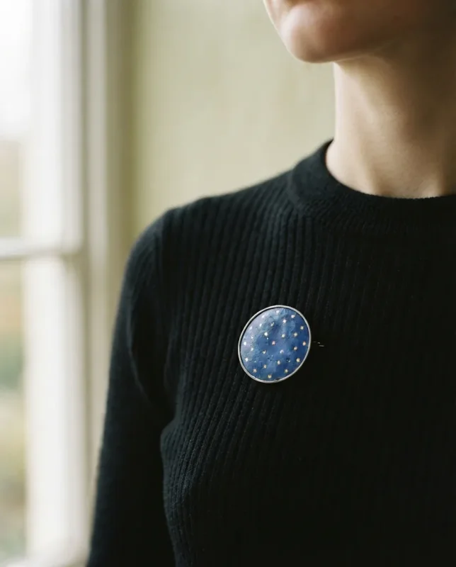 Azzurrite worn