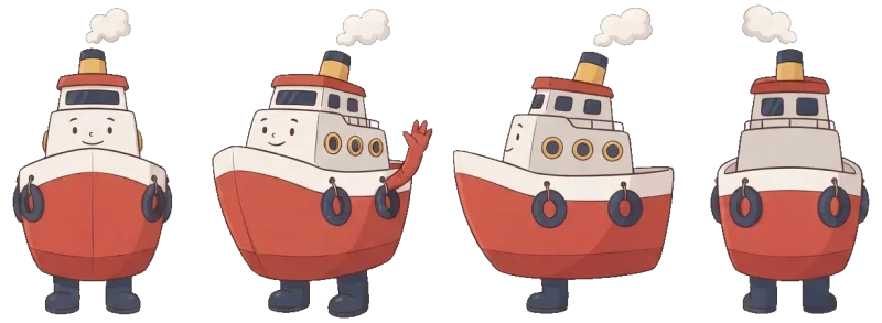 Pip the ferry turnaround