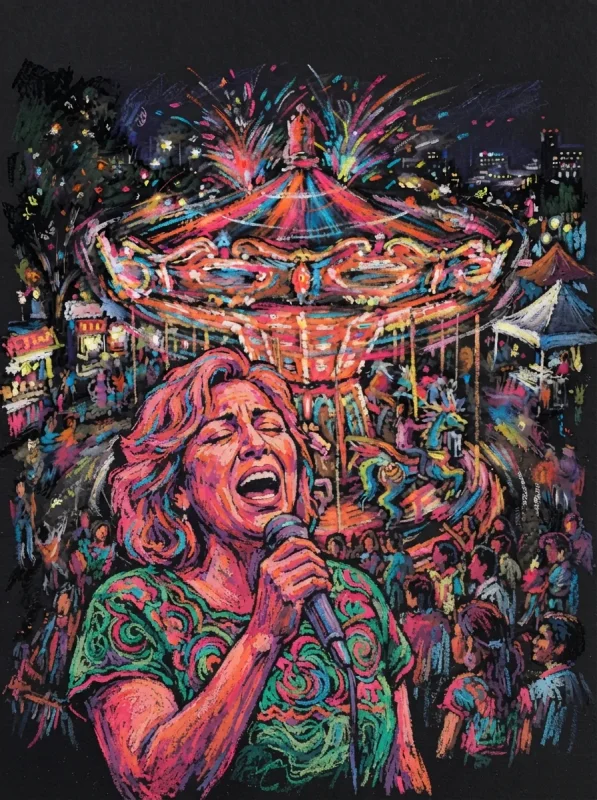 The singer