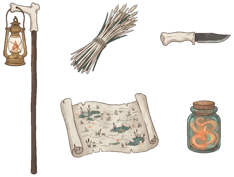 Hollowmere props